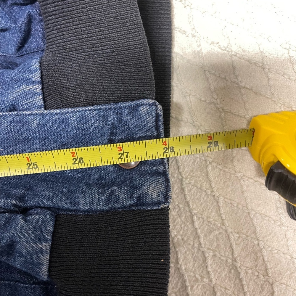 Vintage Cherokee Blue Denim Jacket with Red Interior - Picture 8 of 8